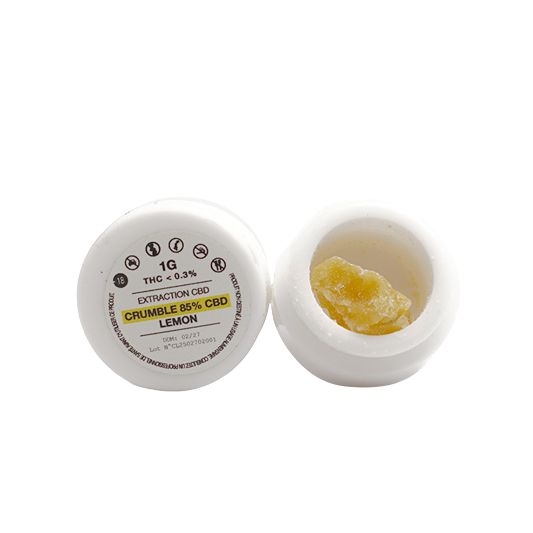 Crumble Lemon Haze - 85% CBD